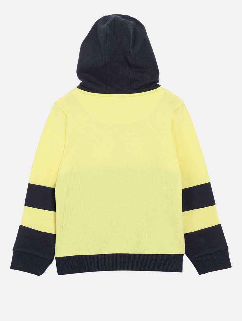 girls color block long sleeve hooded sweatshirt - 22041040 - Standard Image - 1