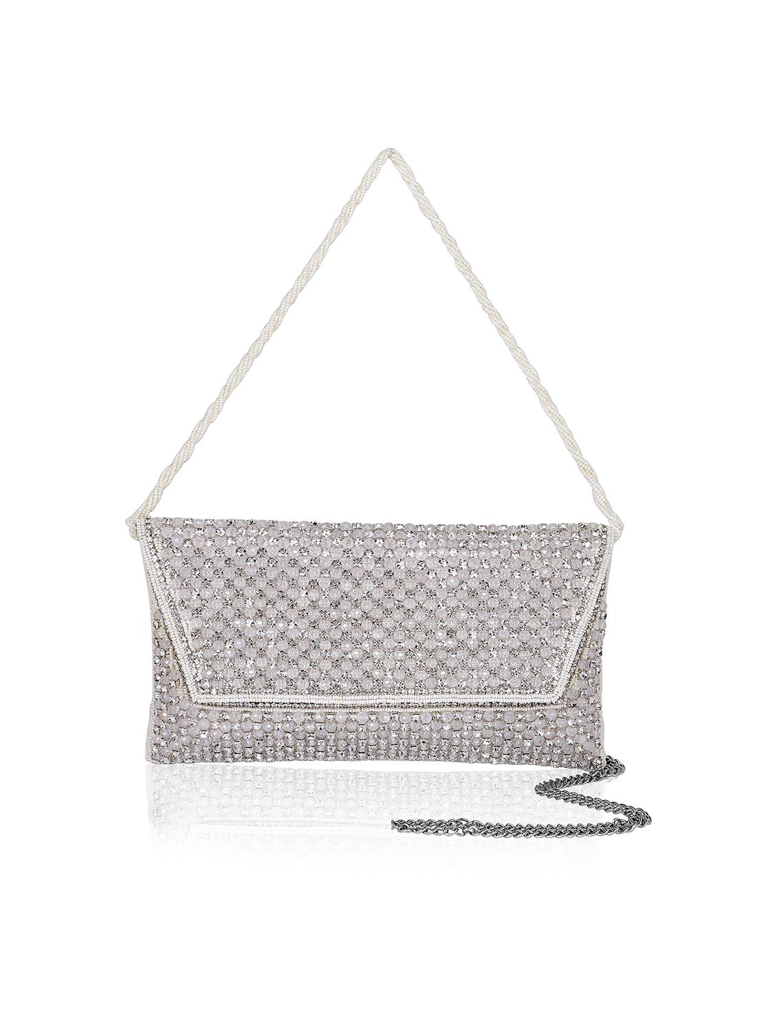 women embellished clutch - 22041138 - Standard Image - 1