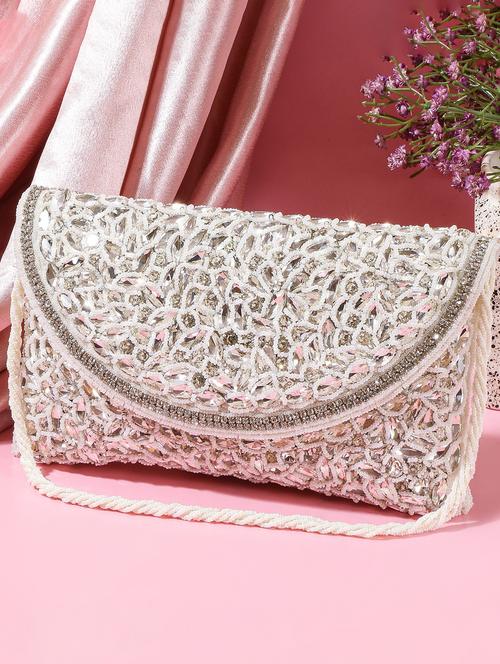 women embellished clutch - 22041140 - Standard Image - 0