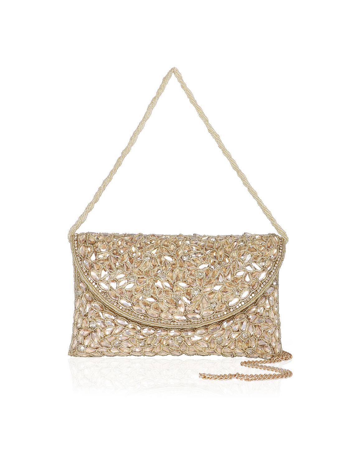 women embellished clutch - 22041145 - Standard Image - 1