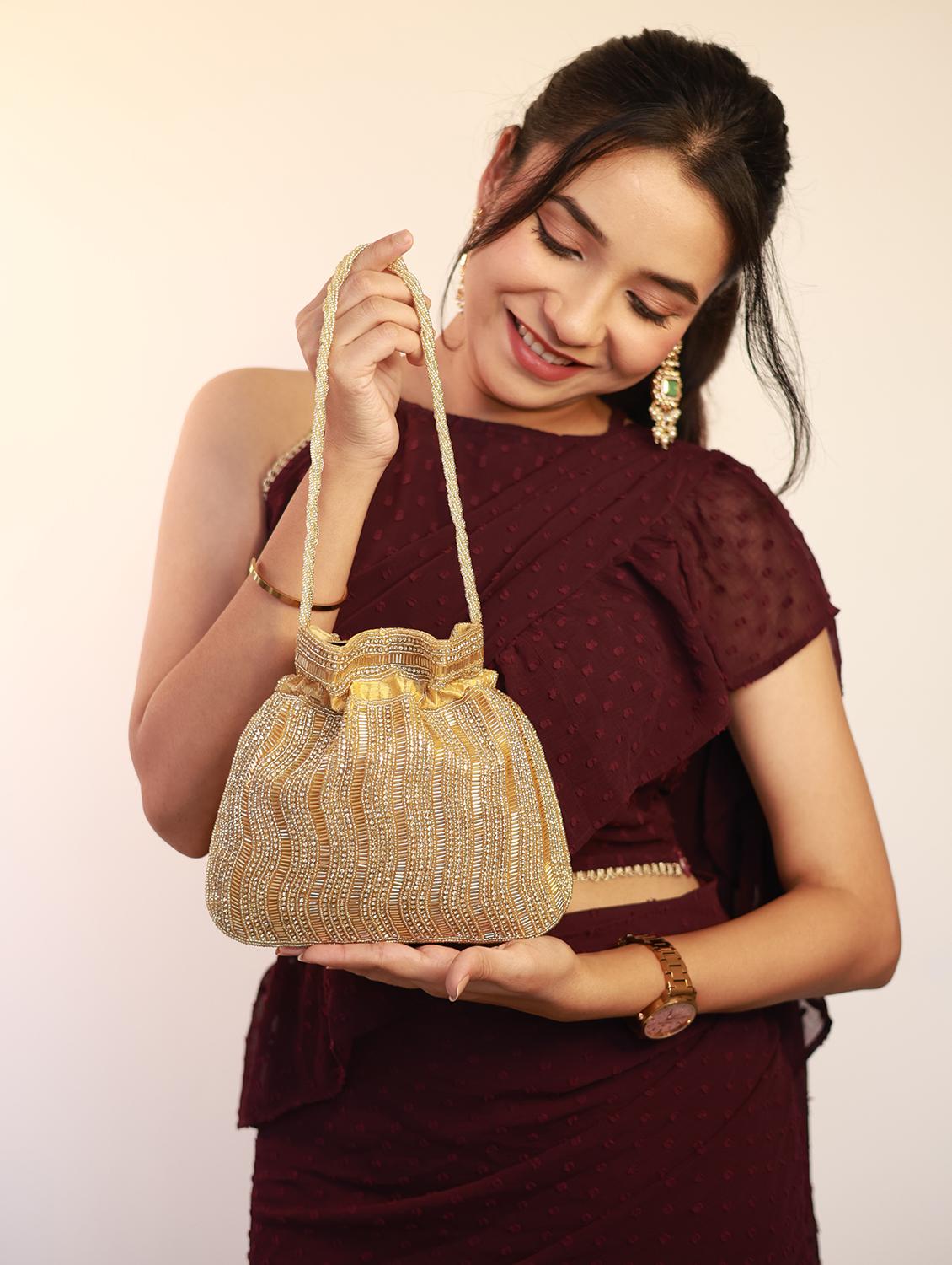 women embellished clutch - 22041146 - Standard Image - 4