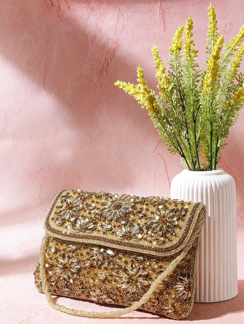 women embellished clutch - 22041151 - Standard Image - 0