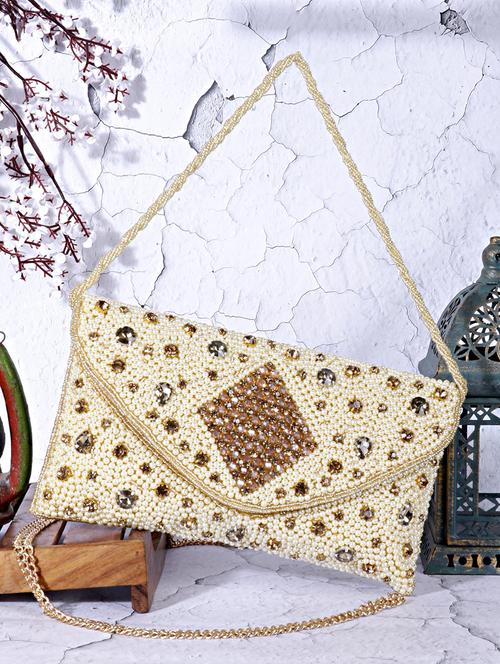 women embellished clutch - 22041160 - Standard Image - 0