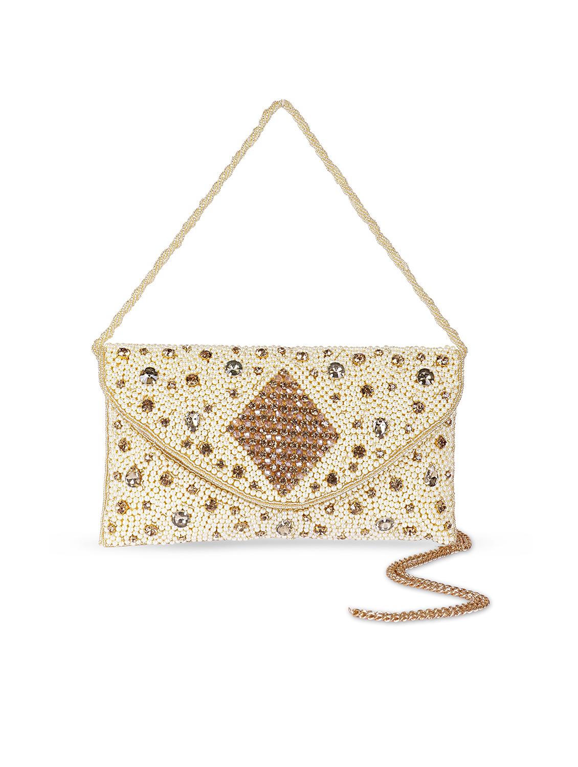 women embellished clutch - 22041160 - Standard Image - 1