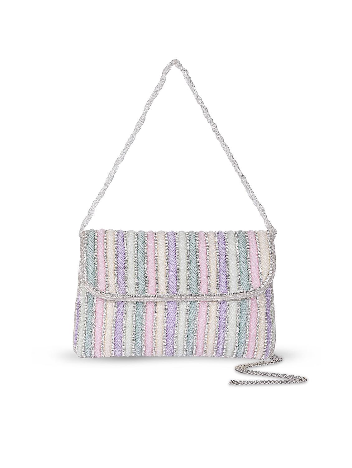 women embellished clutch - 22041161 - Standard Image - 1
