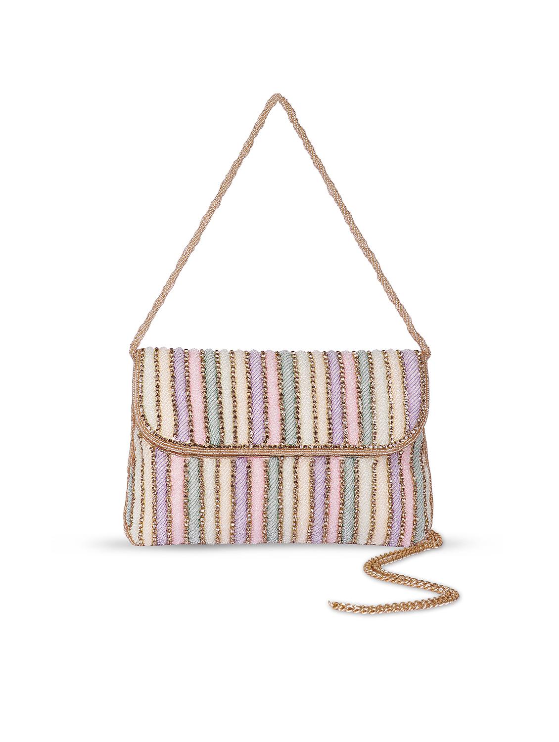 women embellished clutch - 22041165 - Standard Image - 1