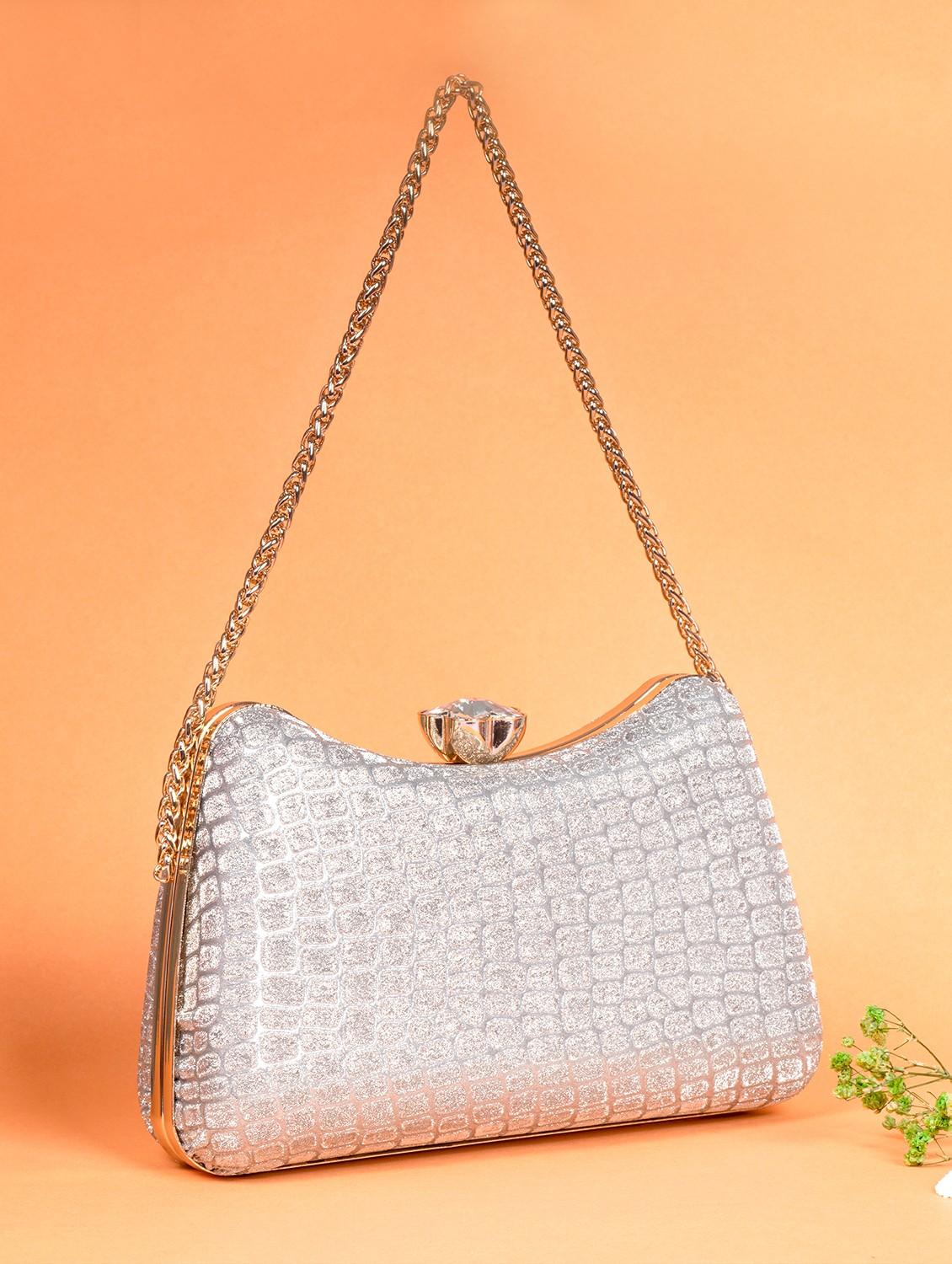 women embellished clutch - 22041171 - Standard Image - 1