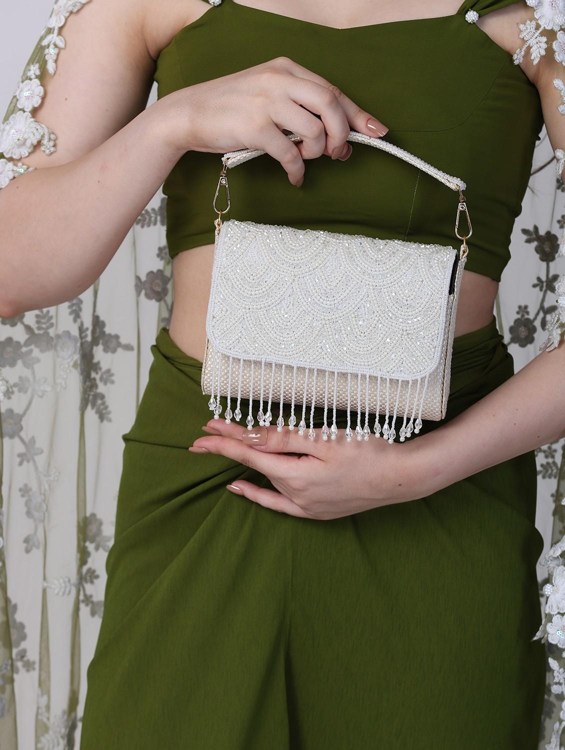 women embellished clutch - 22041183 - Standard Image - 4