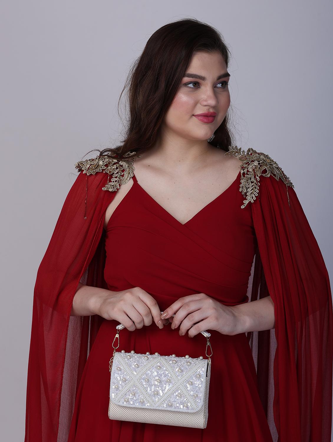women embellished clutch - 22041184 - Standard Image - 4