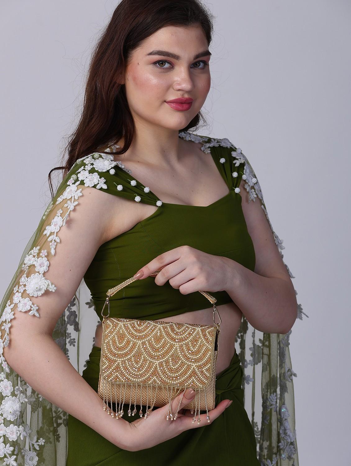 women embellished clutch - 22041186 - Standard Image - 1