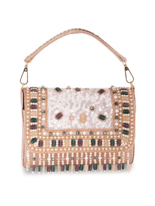 women embellished clutch - 22041187 - Standard Image - 0
