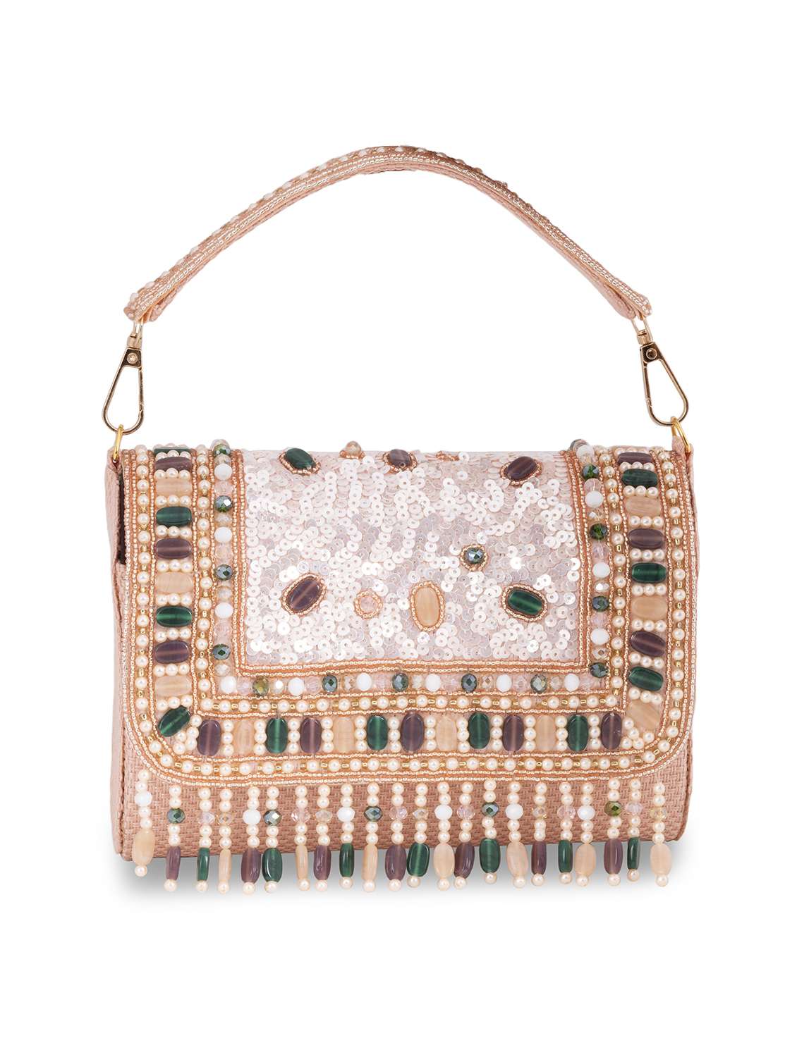 women embellished clutch - 22041187 - Zoom Image - 0
