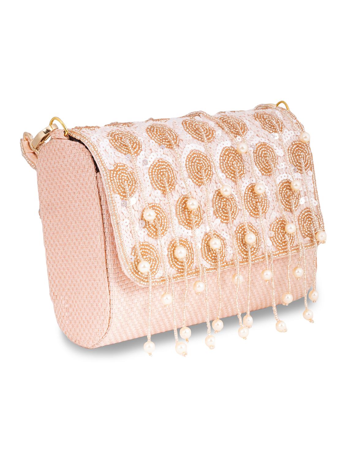 women embellished clutch - 22041189 - Standard Image - 4