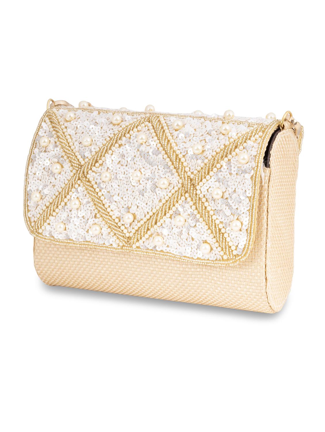 women embellished clutche - 22041191 - Standard Image - 4