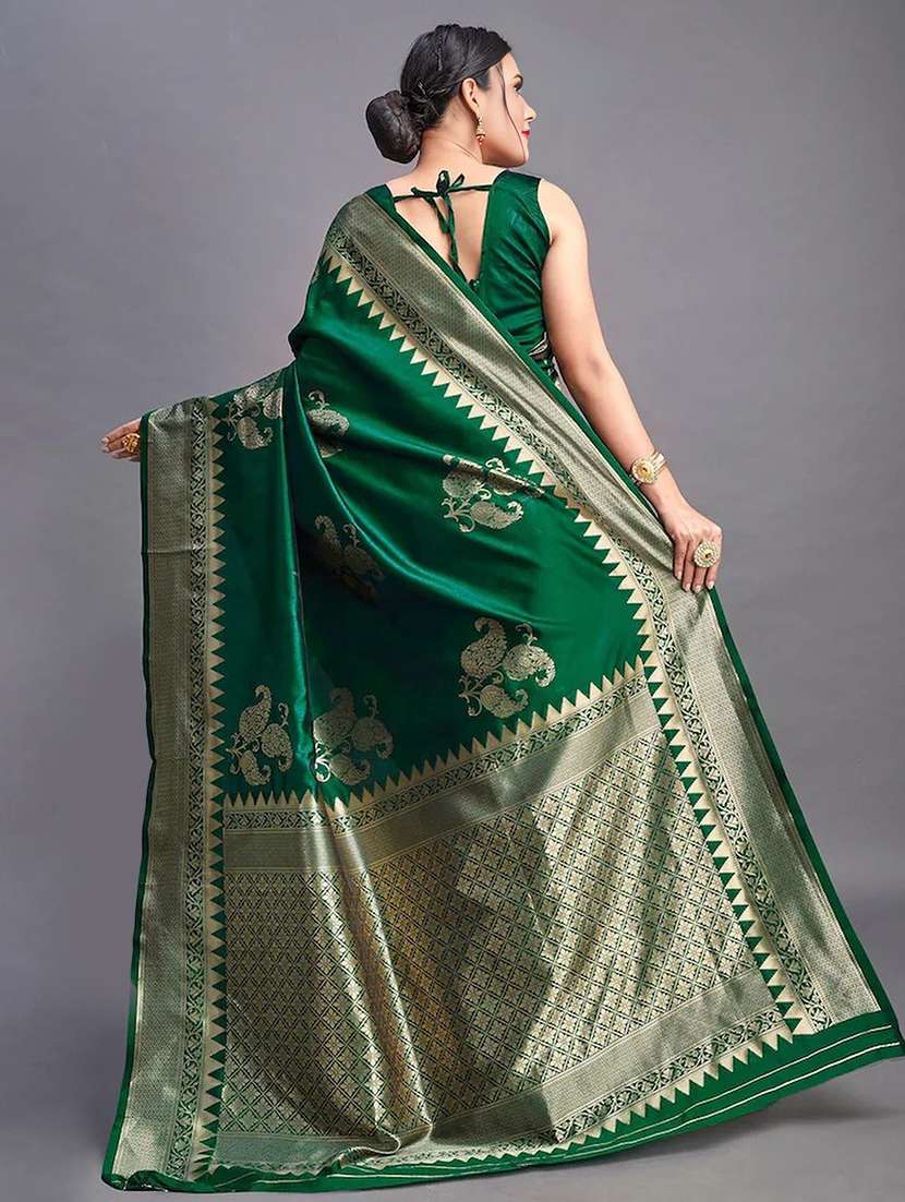 women self design banarasi saree with blouse - 22041664 -  Standard Image - 1