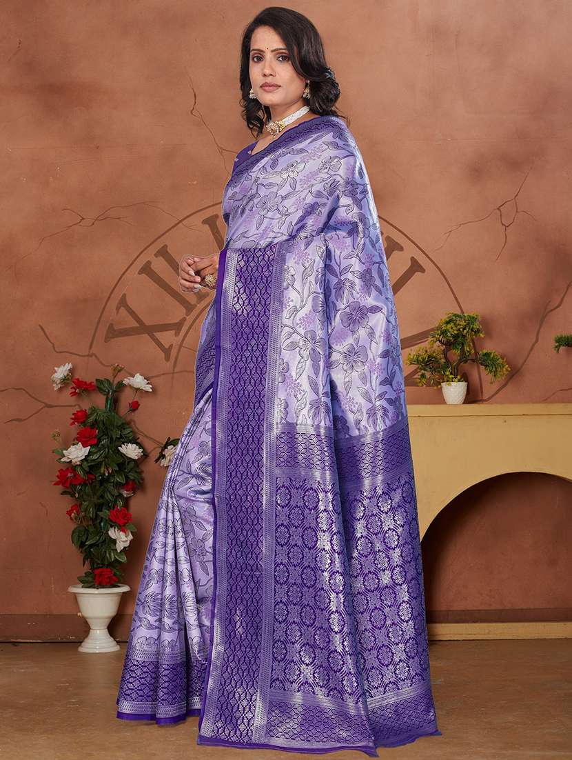 women self design banarasi saree with blouse - 22041732 -  Standard Image - 1