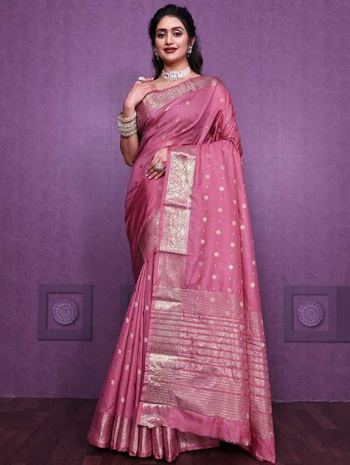 women self design banarasi saree with blouse - 22041830 - Standard Image - 0