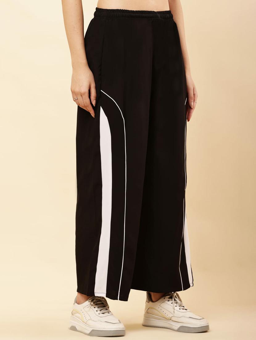 women tapered mid rise relaxed fit track pant - 22041973 - Standard Image - 1