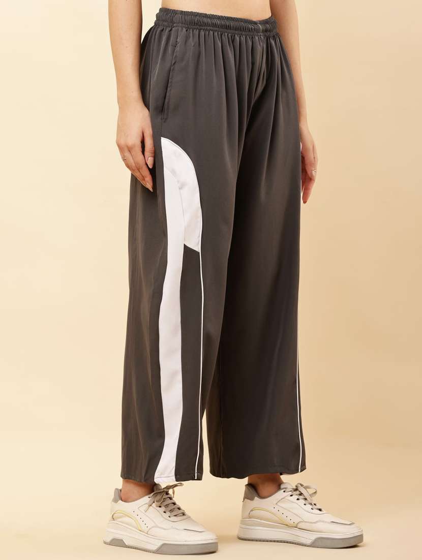 women tapered mid rise relaxed fit track pant - 22041975 -  Standard Image - 1