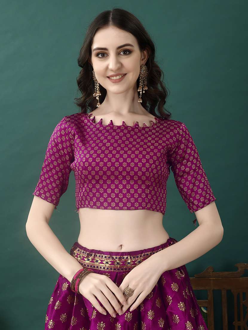women selgf designed flared lehenga choli with duppata set - 22042088 - Standard Image - 4