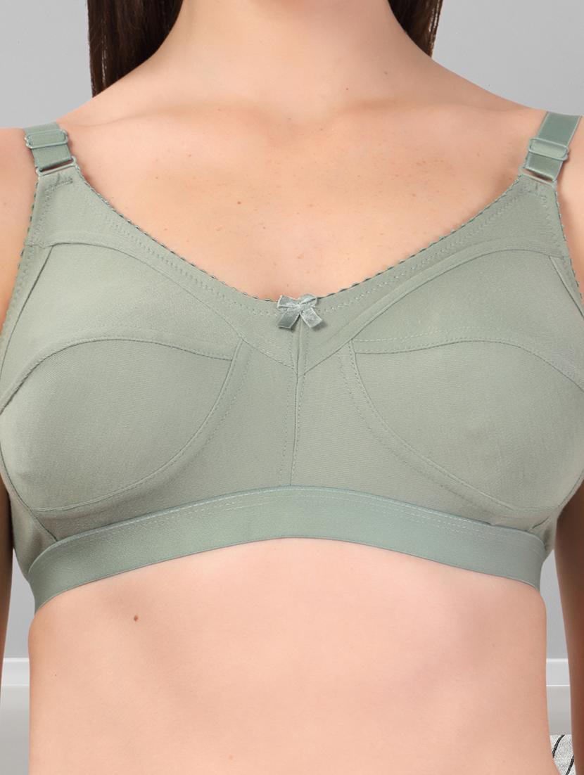 women pack of 3 solid bra and panty set - 22042374 - Standard Image - 4