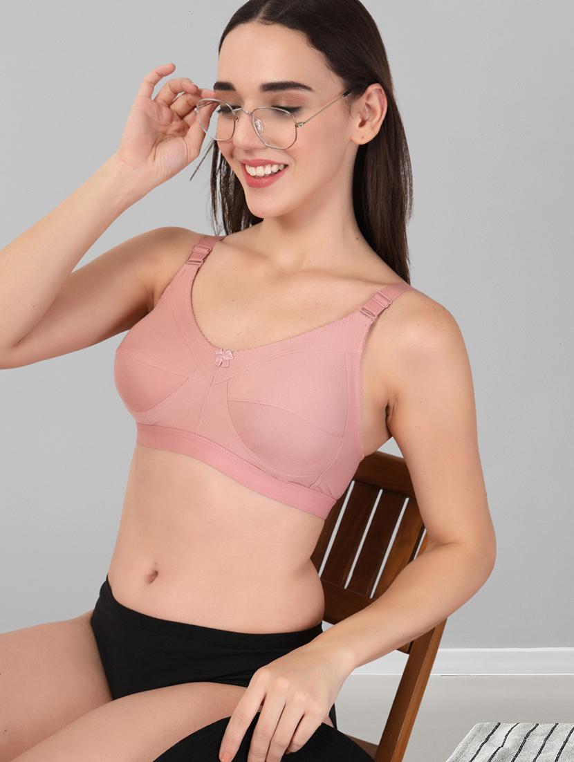 women pack of 3 solid bra and panty set - 22042375 - Standard Image - 1