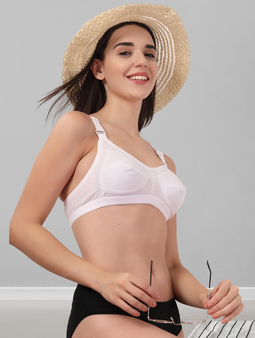 women pack of 3 solid bra and panty set - 22042381 - Standard Image - 1