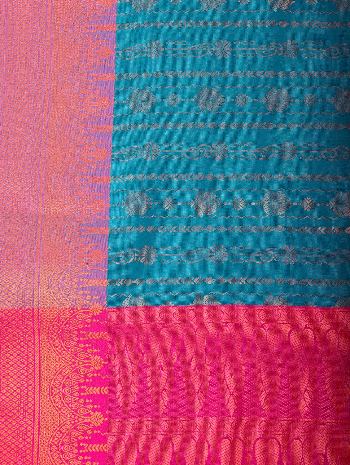 women self design banarasi saree with blouse - 22042436 - Standard Image - 4