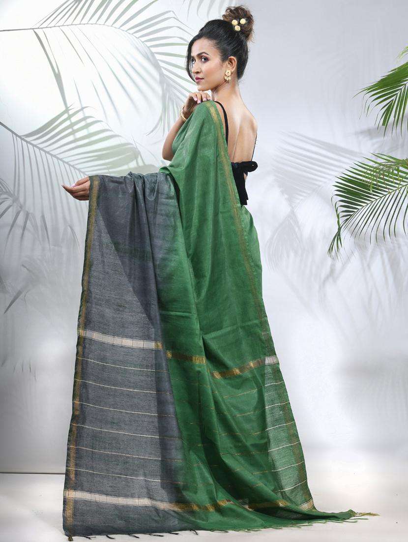 women shibori printed saree with blouse - 22042701 -  Standard Image - 1