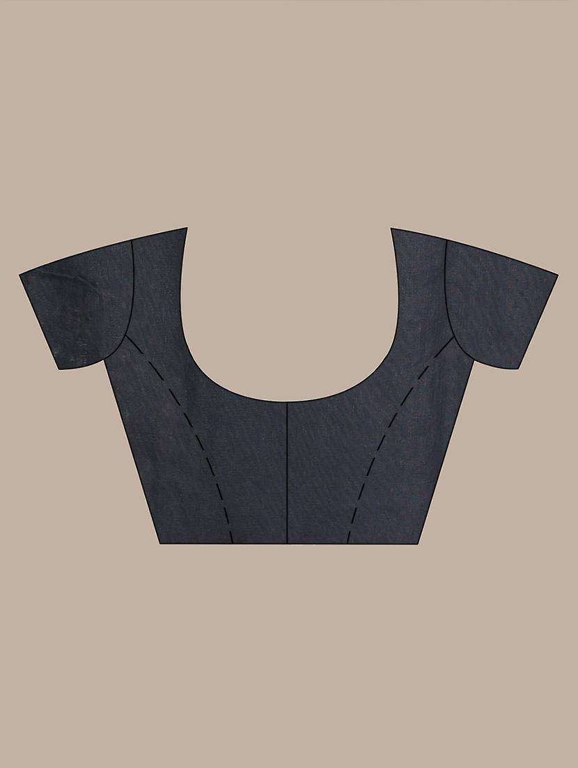 women striped handloom saree with blouse - 22042715 -  Standard Image - 1