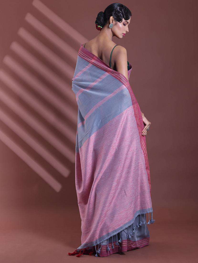women self design handloom saree with blouse - 22042792 -  Standard Image - 1