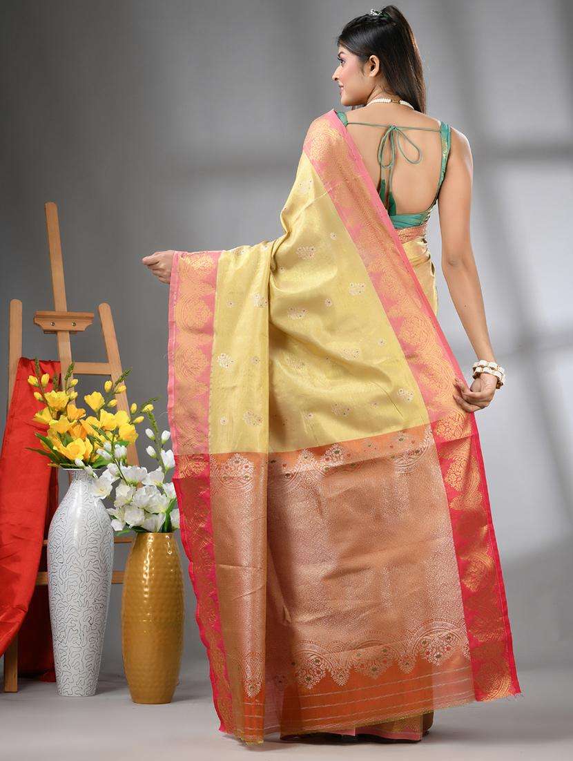 women self design bordered saree with blouse - 22042852 -  Standard Image - 1