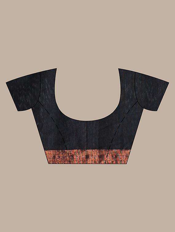 women self design chanderi saree with blouse - 22042907 -  Standard Image - 1