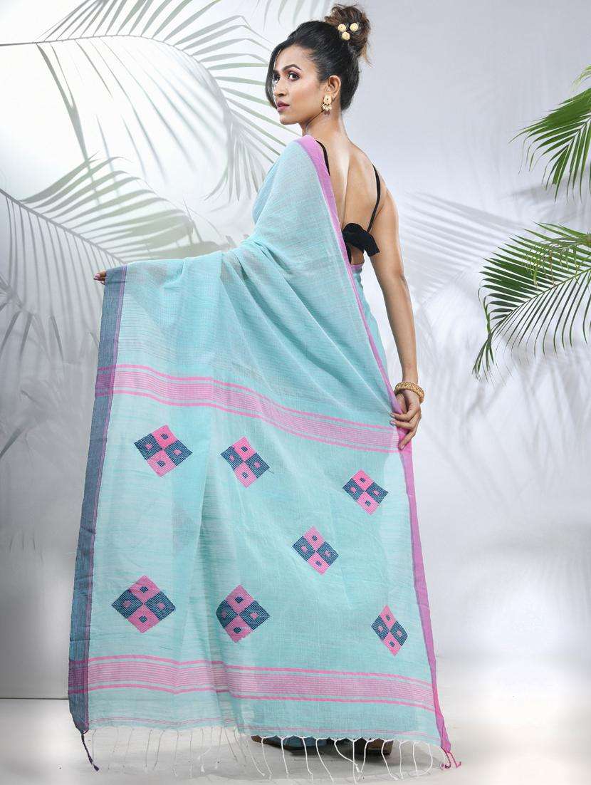 women self design handloom saree with blouse - 22042932 -  Standard Image - 1