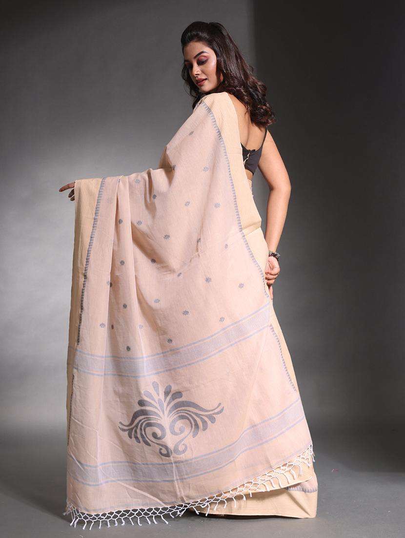 women self design handloom saree with blouse - 22043020 -  Standard Image - 1