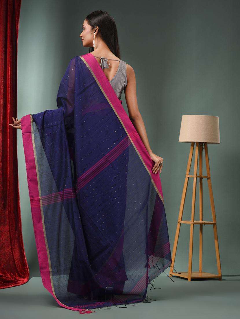 women self design handloom saree with blouse - 22043130 -  Standard Image - 1