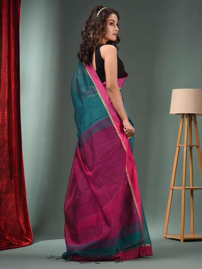 women self design handloom saree with blouse - 22043133 -  Standard Image - 1