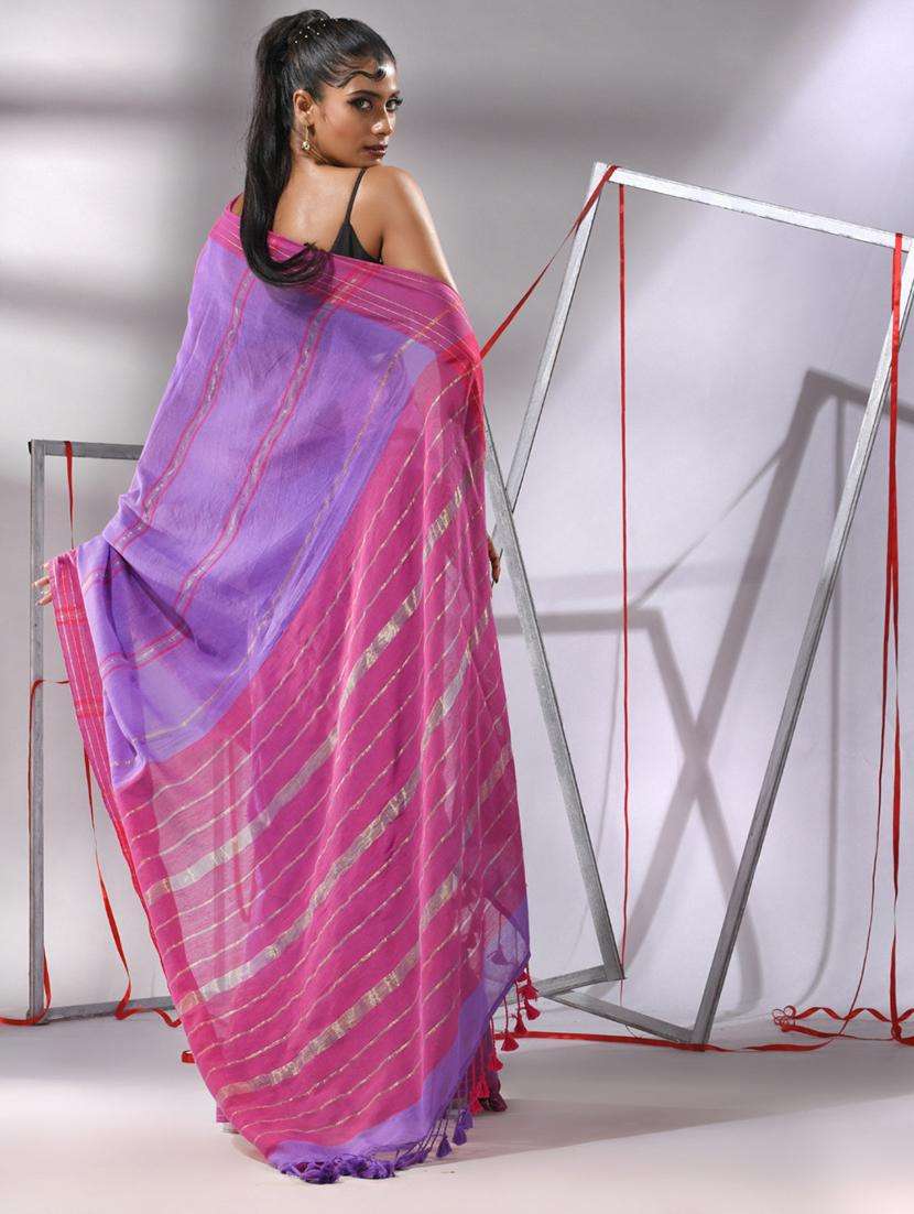 women self design handloom saree with blouse - 22043267 -  Standard Image - 1