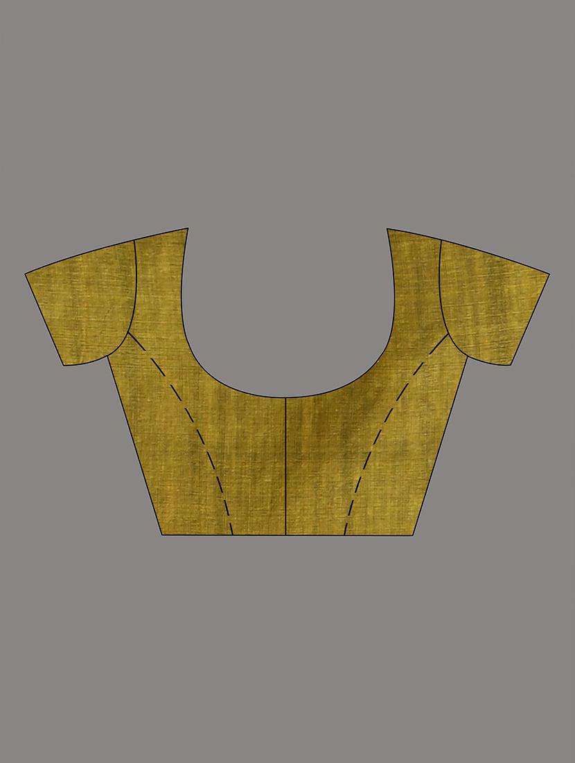 women teal handloom saree with blouse - 22043285 -  Standard Image - 1