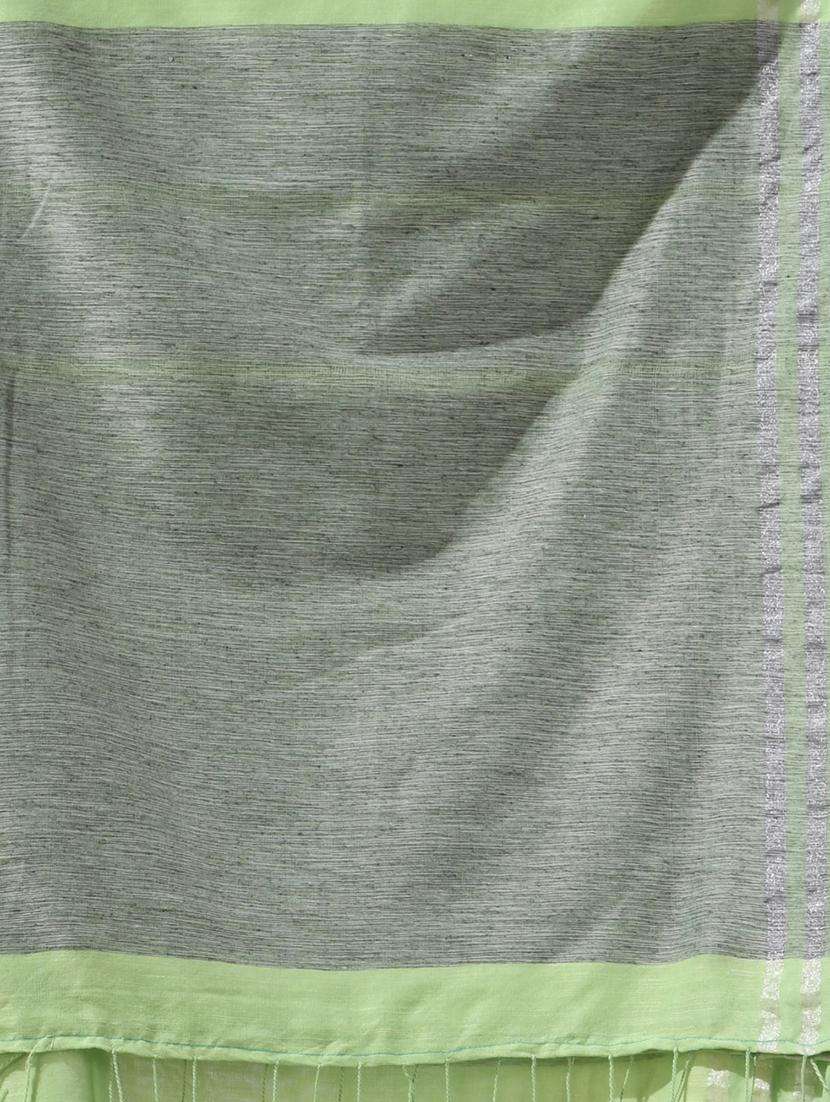 women neo mint handloom saree with blouse - 22043329 -  Standard Image - 1