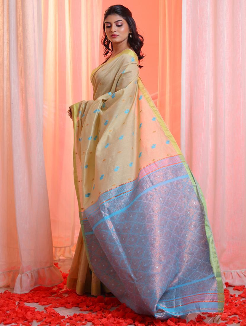 women self design southern silk saree with blouse - 22043340 -  Standard Image - 1