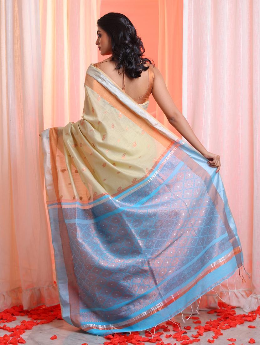 women self design southern silk saree with blouse - 22043341 - Standard Image - 1