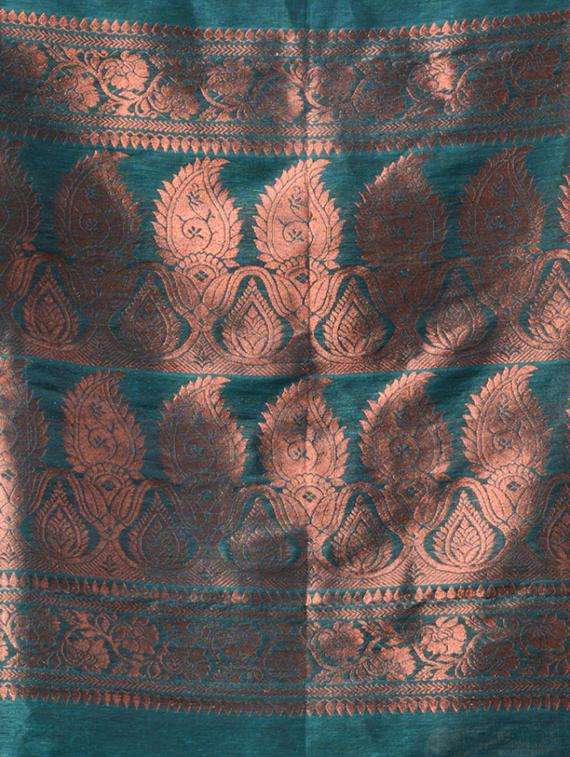 women self design tant saree with blouse - 22043479 -  Standard Image - 1