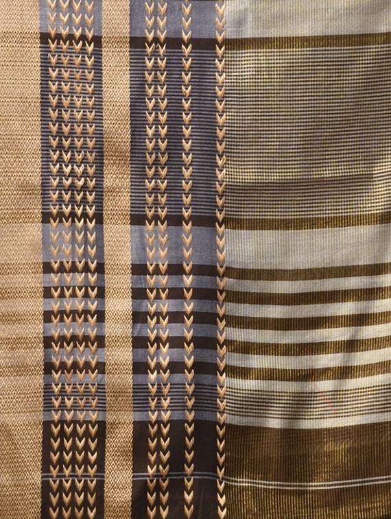 women self design handloom saree with blouse - 22043506 -  Standard Image - 1