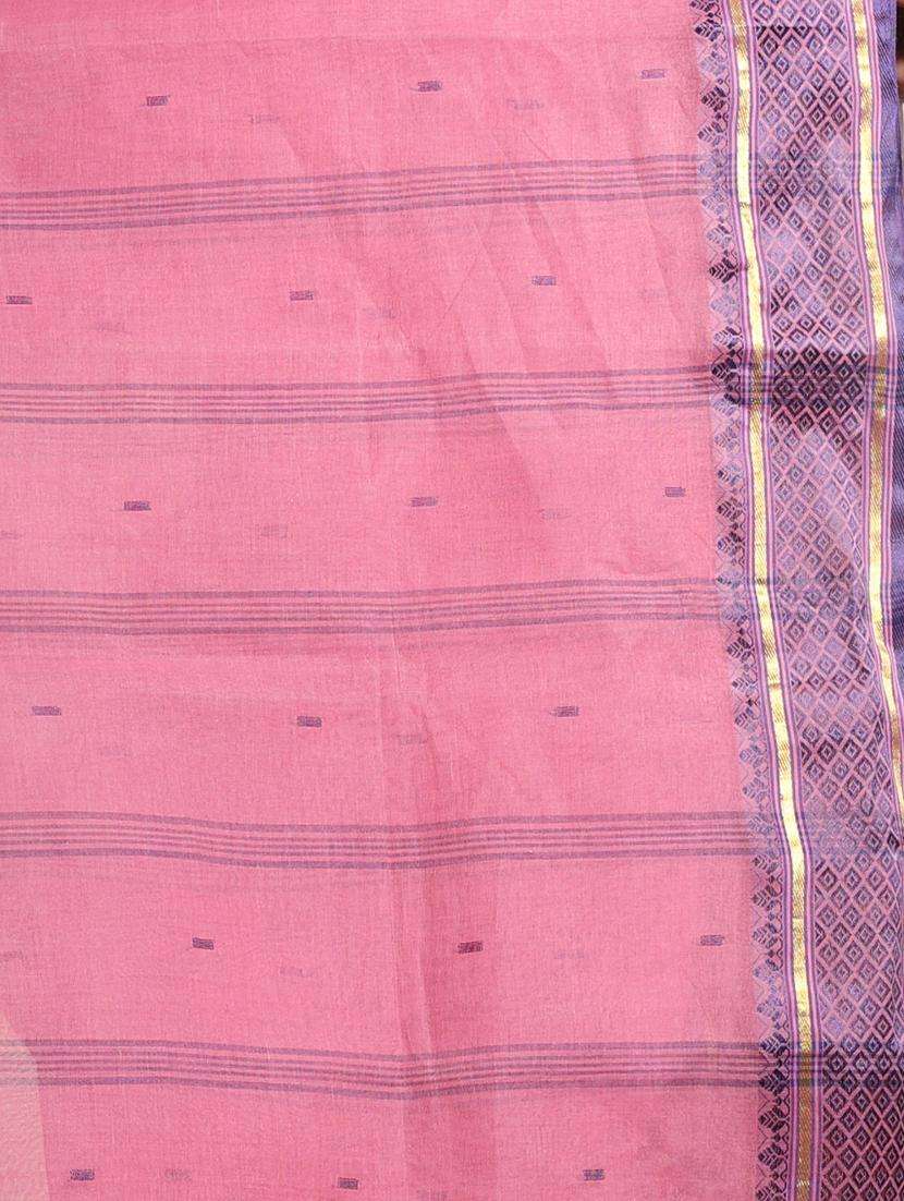 women self design tant saree - 22043601 -  Standard Image - 1