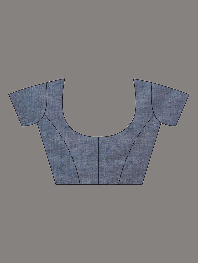 women striped handloom saree with blouse - 22043716 -  Standard Image - 1