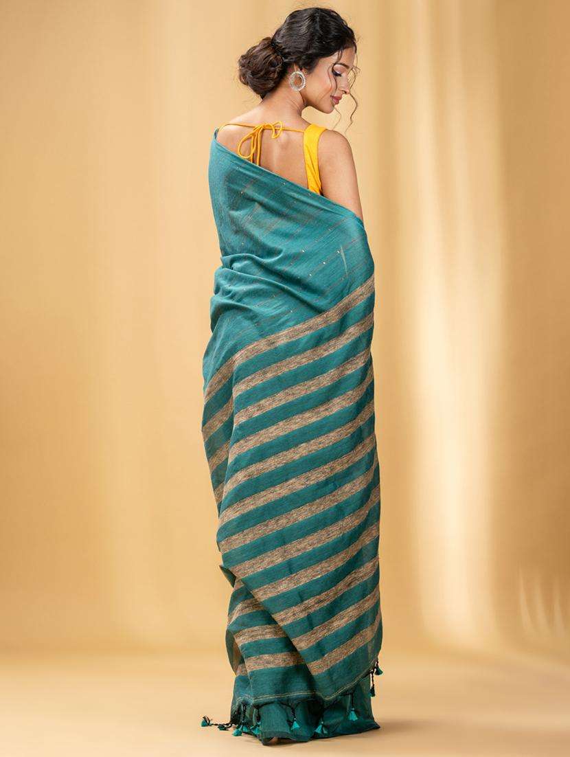 women self design handloom saree with blouse - 22043725 -  Standard Image - 1