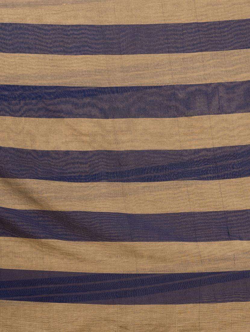 women striped handloom saree with blouse - 22043746 -  Standard Image - 1