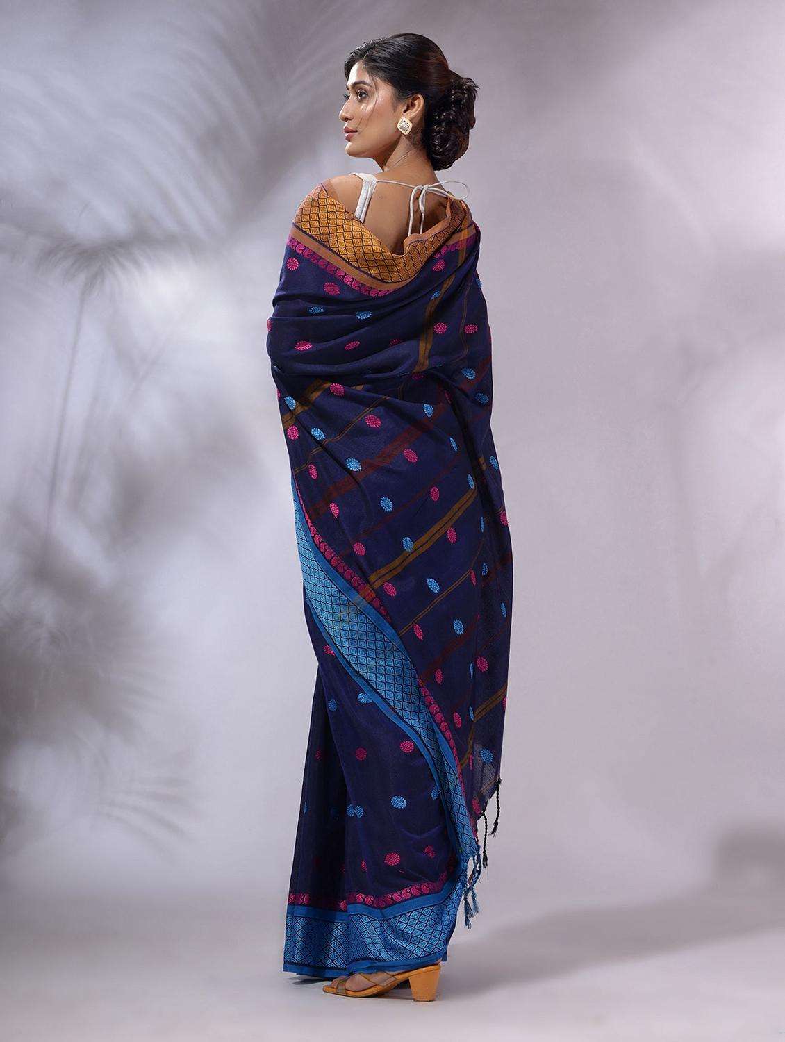 women self design bordered saree with blouse - 22043790 -  Standard Image - 1