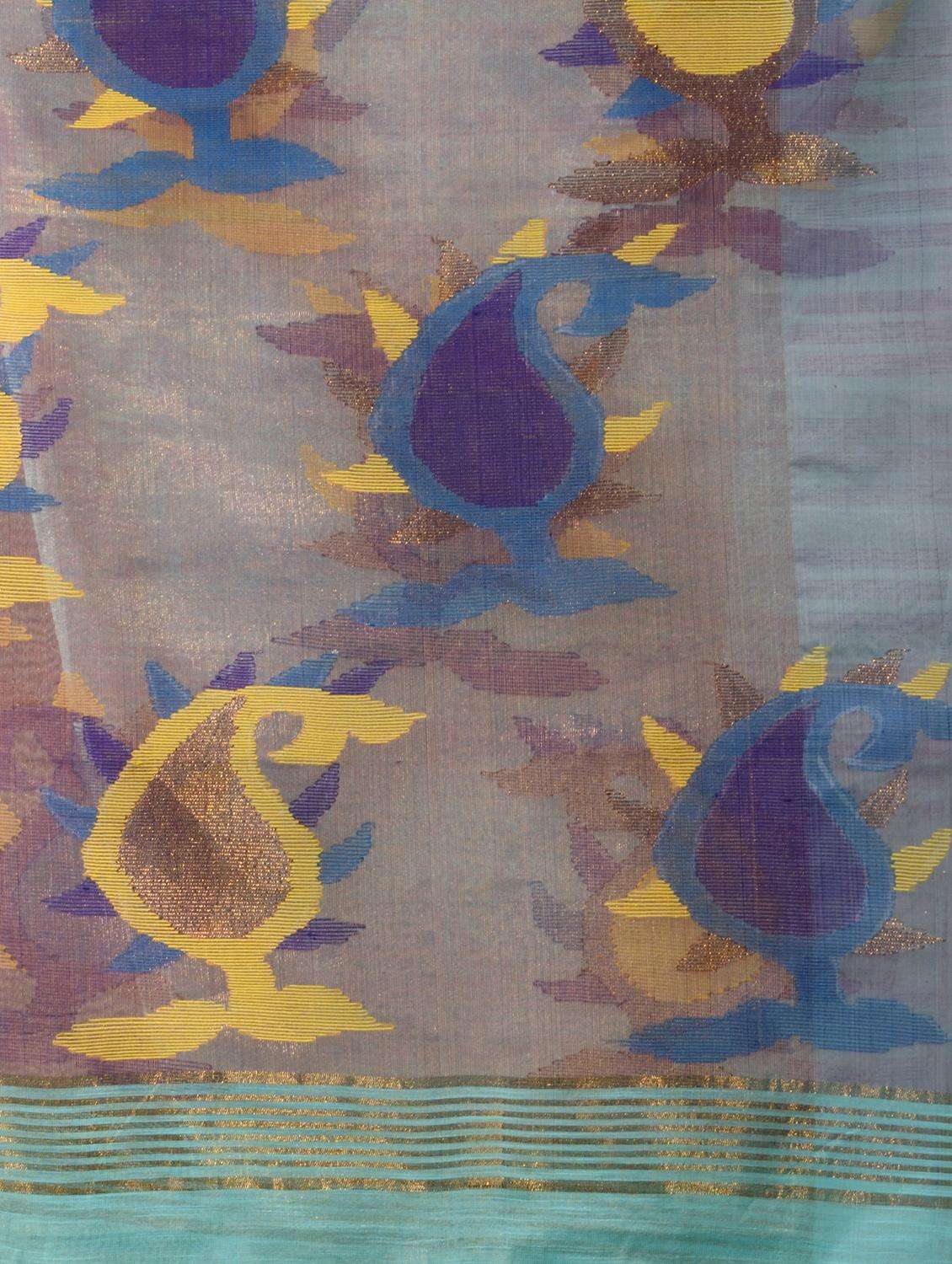 women self design handloom saree with blouse - 22043841 -  Standard Image - 1